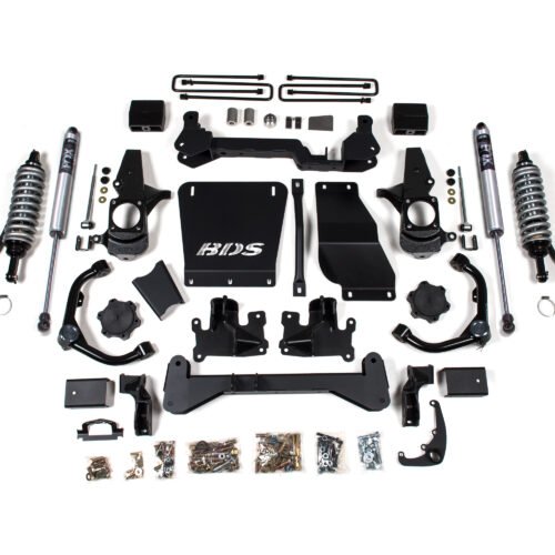6.5 Inch Lift Kit FOX 2.5 Coil-Over Conversion Silverado/Sierra 2500HD/3500HD 01-10 Diesel Block Kit Fox 2.5 Performance Shocks