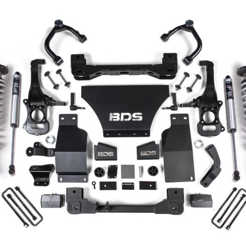 2.5 Inch Lift Kit FOX 2.5 Performance Elite Coil-Over Chevy Trail Boss or GMC AT4 1500 19-24 4WD Diesel Fox 2.5 Performance Elite Shocks